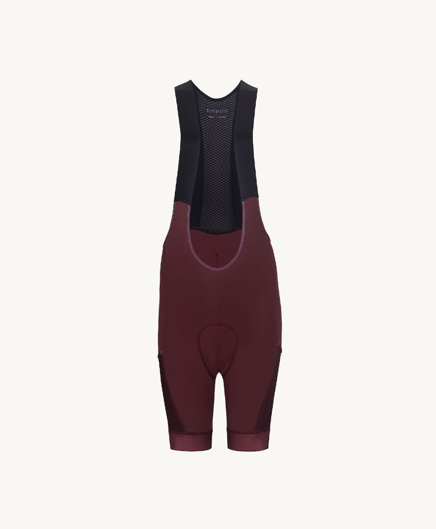Canyon Plum Cargo Bib Shorts Women