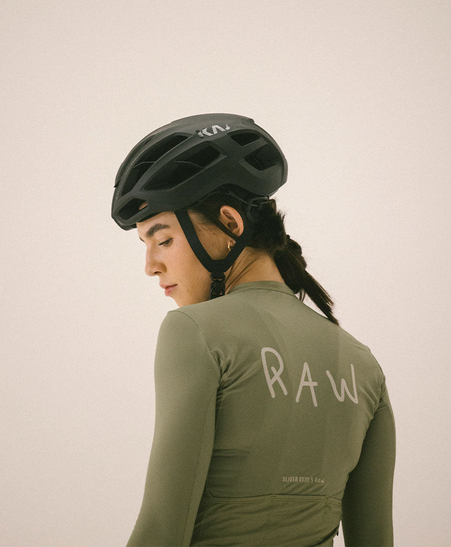 RAW Sage Green LS Jersey Women