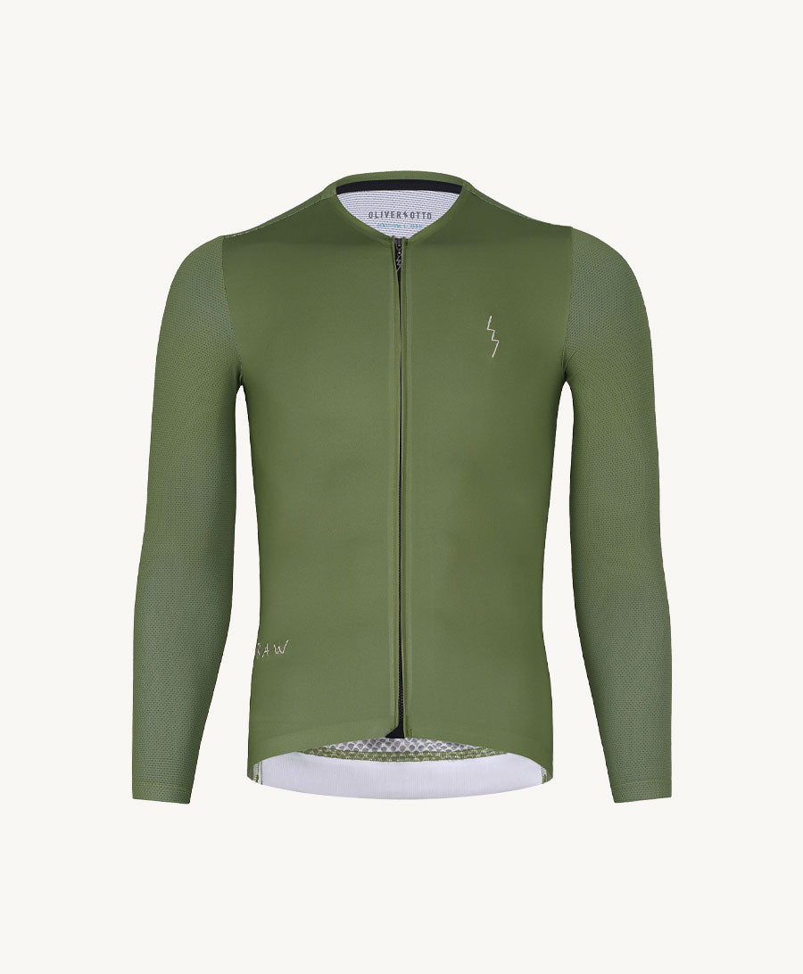 RAW Sage Green LS Jersey Men