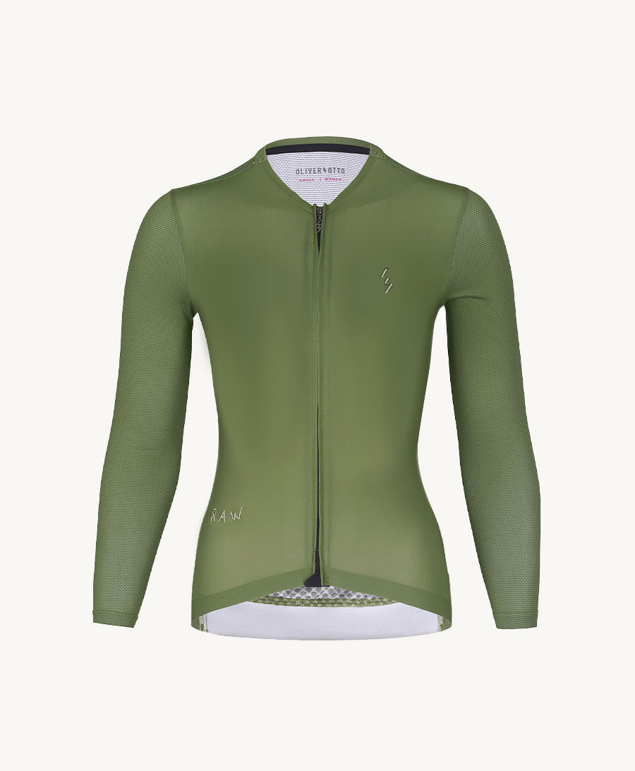 RAW Sage Green LS Jersey Women