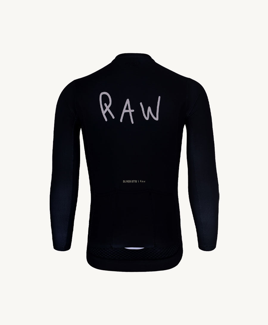 RAW Midnight Black LS Jersey Men