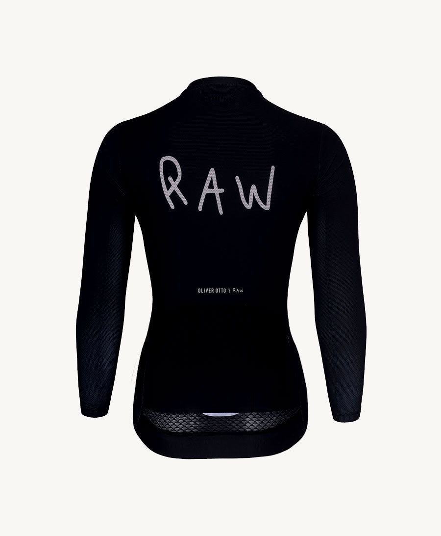 RAW Midnight Black LS Jersey Women