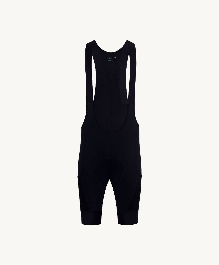 RAW Midnight Black Cargo Bib Shorts Women