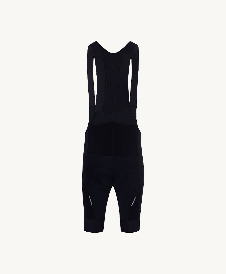 RAW Midnight Black Cargo Bib Shorts Women