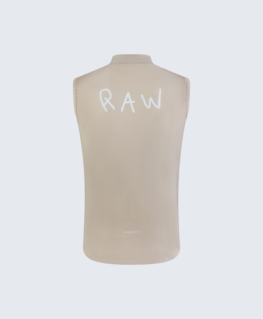 RAW Off White Vest